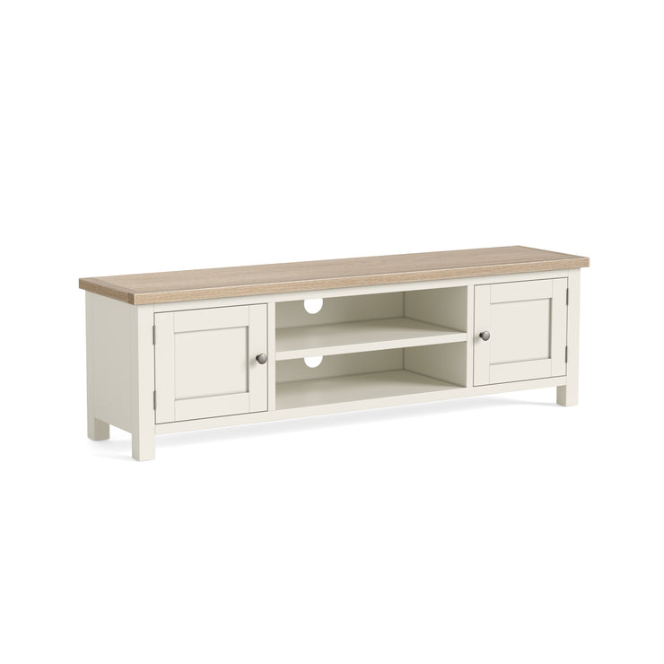 Country - White - Large Tv Unit