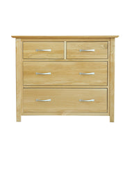 Newland Oak 2 Over 2 Chest of Drawers