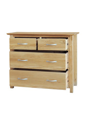 Newland Oak 2 Over 2 Chest of Drawers