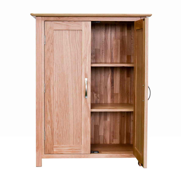 Newland Oak 2 Door 42" Cupboard