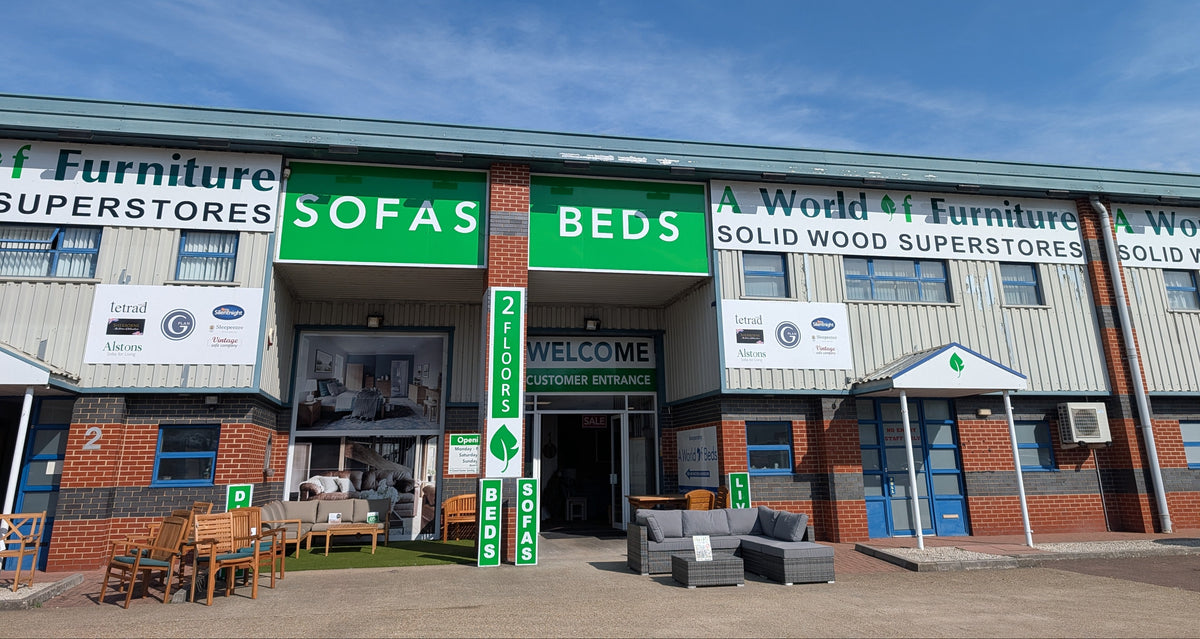 A World of Furniture Salisbury showroom