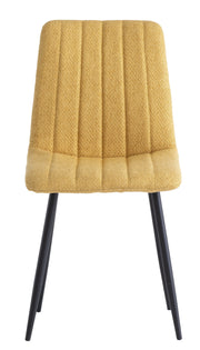 Sara Dining Chair - Yellow Weave