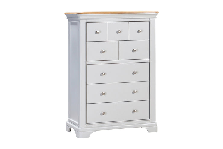 Savoy Dove Grey 8 Drawer Large Chest