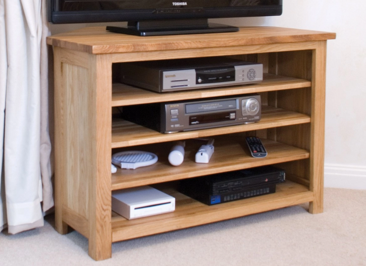 Oxford Oak - Corner TV Unit