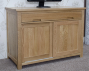 Oxford Oak - Hideaway Computer Desk