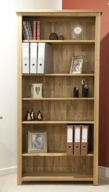 Oxford Oak - Large Bookcase
