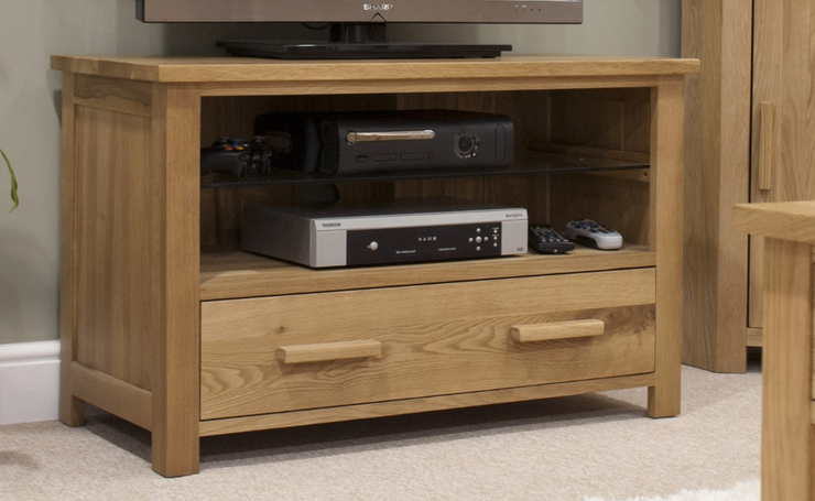 Oxford Oak - Small TV Unit
