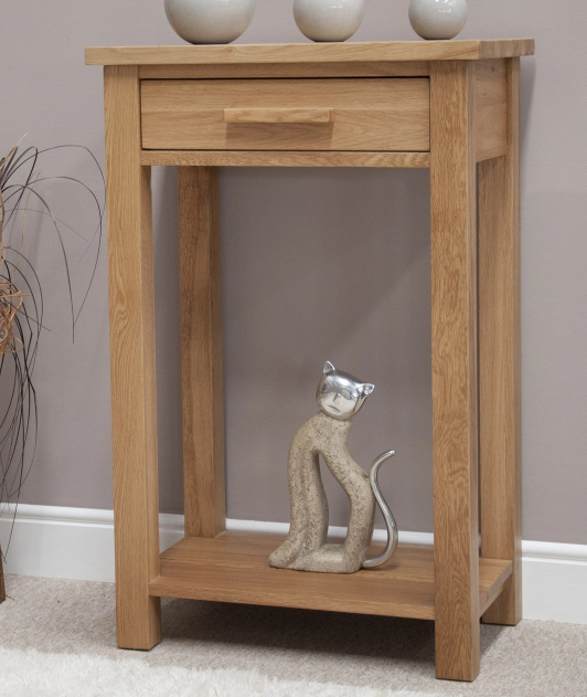 Oxford Oak - Small Hall Console Table