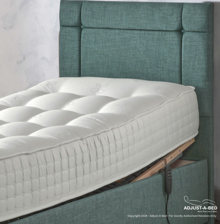 Adjust-A-Bed - Supreme 1500 'Natural' Mattress And Base