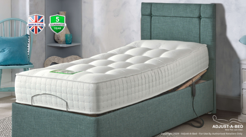 Adjust-A-Bed - Supreme 1500 'Natural' Mattress And Base