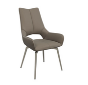 Torelli - Spinello Leather PU Swivel Dining Chair