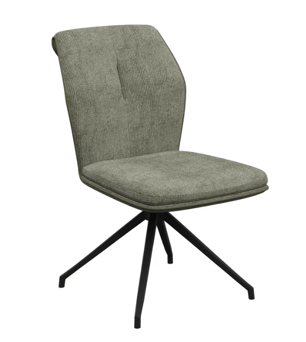 Torelli - Sicily Fabric Swivel Dining Chair
