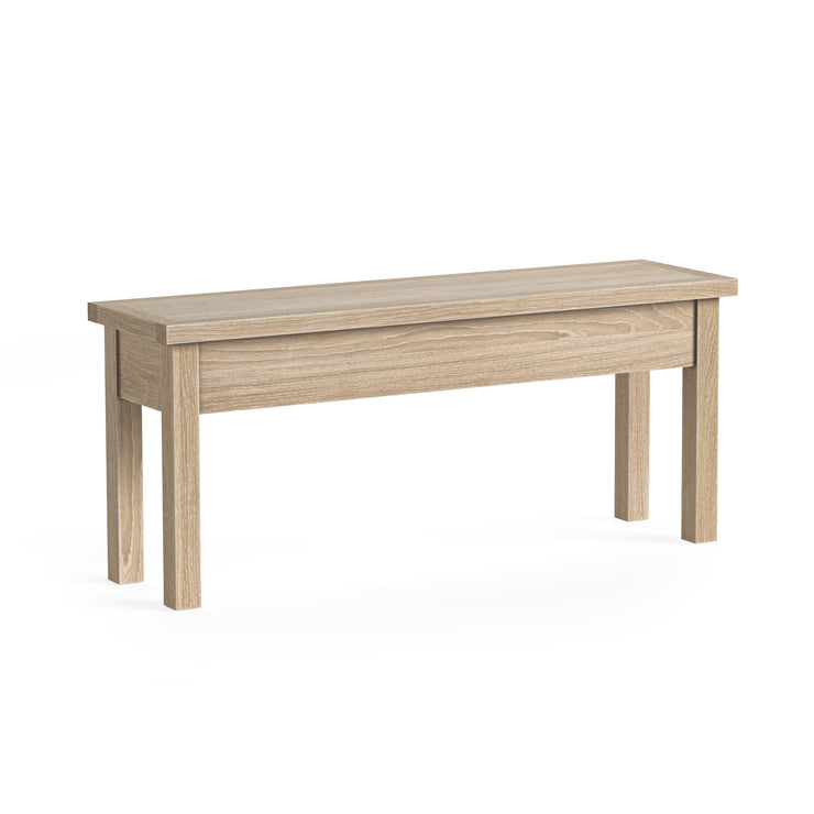 Country - Washed Oak - Storage Bench