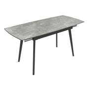 Torelli - Verdi Extending Dining Table, Matte Grey