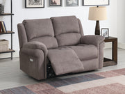 Wilton 2 Seater Electric Recliner Sofa - Clay