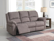 Wilton 3 Seater Electric Recliner Sofa - Clay