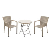 Tobs - Bistro Set (Natural)