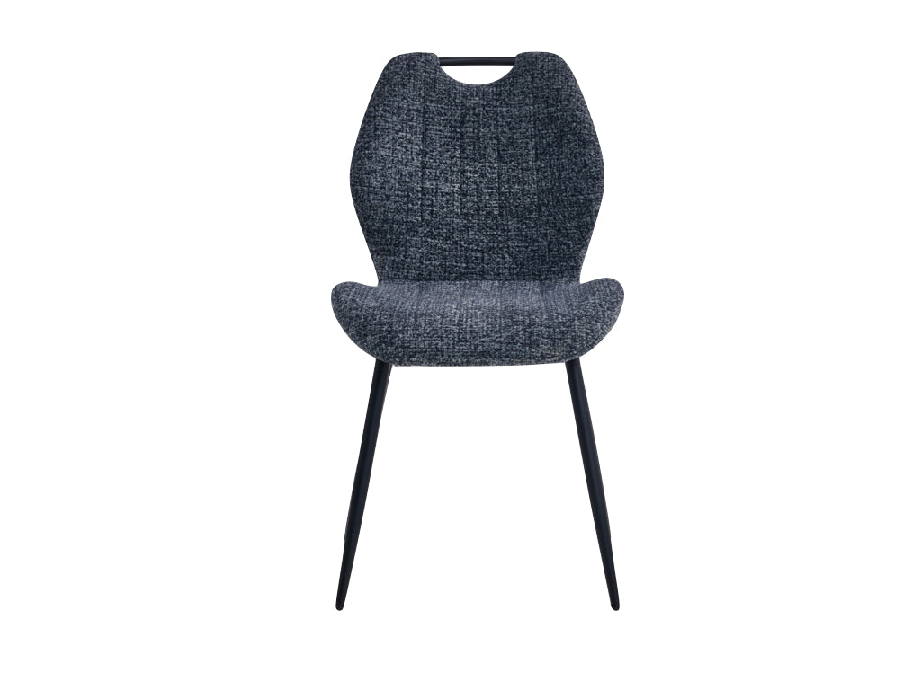 Turin Dining Chair, Dark Grey