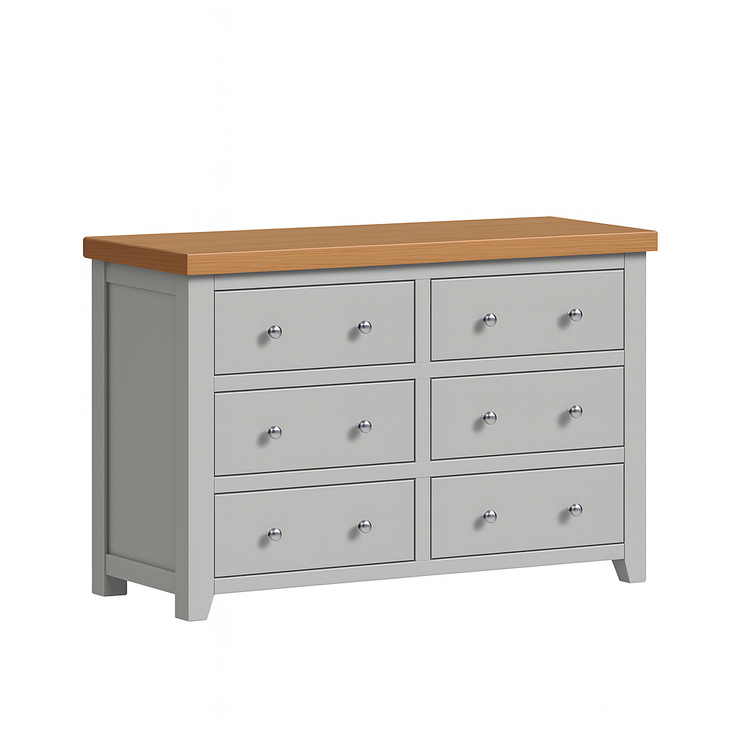 Faro - 6 Drawer Wide Chest