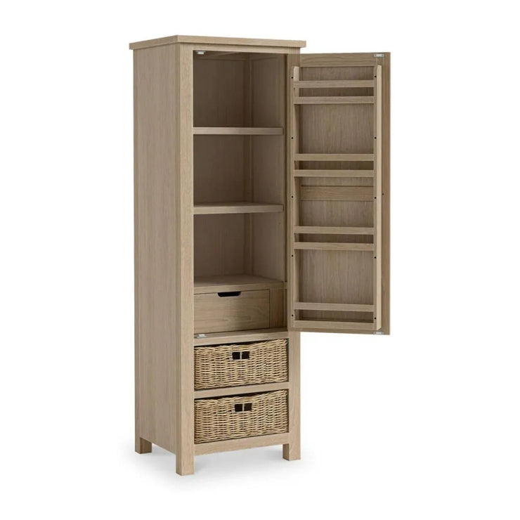Country - Washed Oak - Single Larder Unit