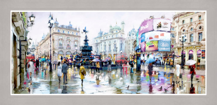 Artko Piccadilly Circus - Framed Print