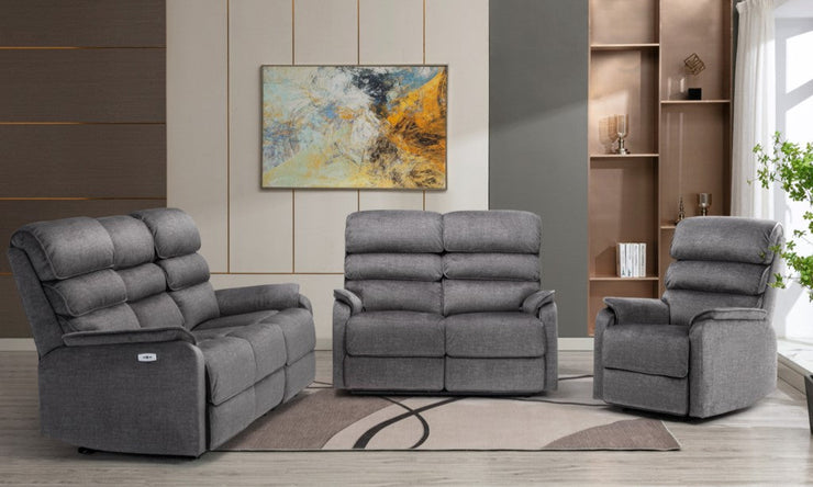 Westbury Grey Fabric Armchair