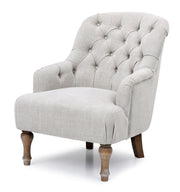 Juliet Chair - Cream Linen