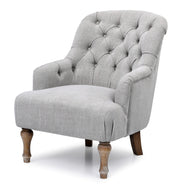 Juliet Chair - Grey Linen
