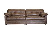 Bailey 4 Seater Sofa - Indiana Tan Leather