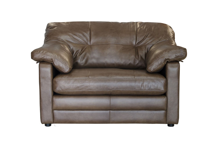Bailey Snuggler Chair - Indiana Tan Leather