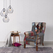 Barnard Hexham Patchwork Harlequin Chair - FOR BEST PRICES VISIT US