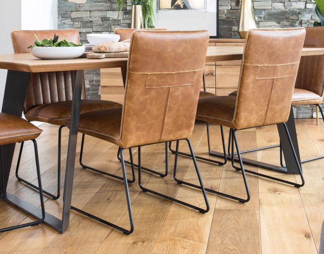 Cooper Metal Chair - Tan