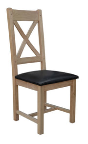 Wessex Oak Cross Back Chair