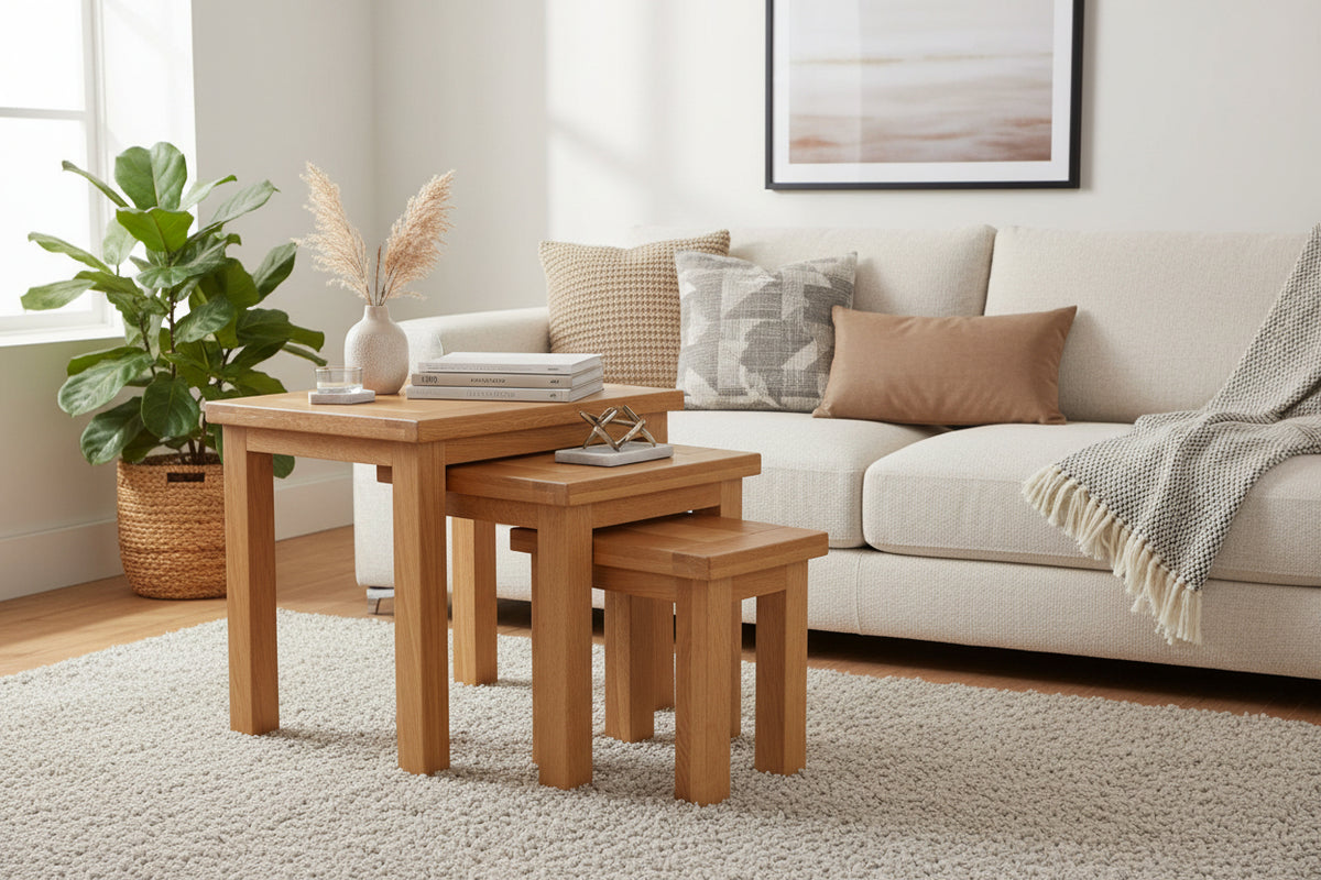 Dover Oak Living And Dining