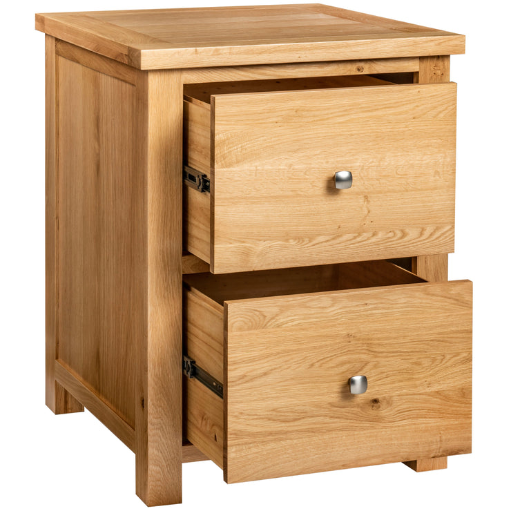 Dorset Oak Double Filing Cabinet