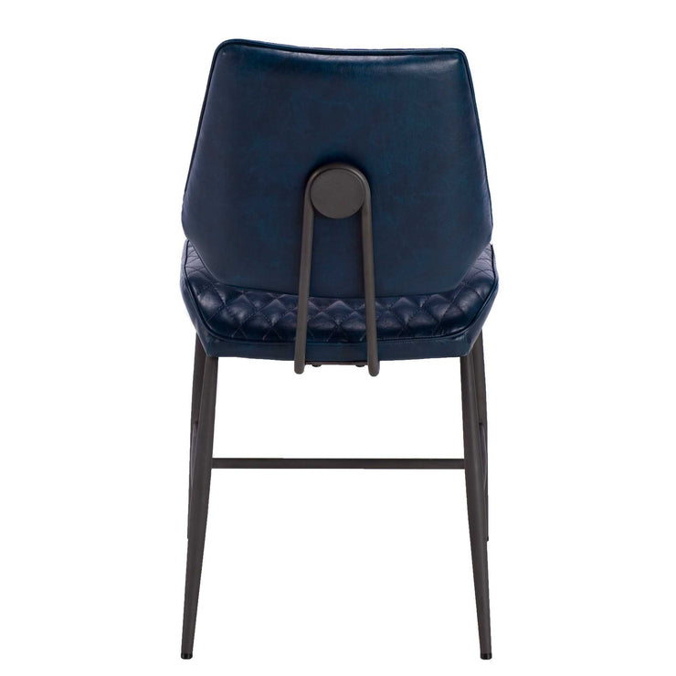 Dalton Metal Dining Chair - Blue