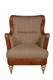 Ellis Snug Chair - Hunting Lodge Harris Tweed - FOR BEST PRICES VISIT US