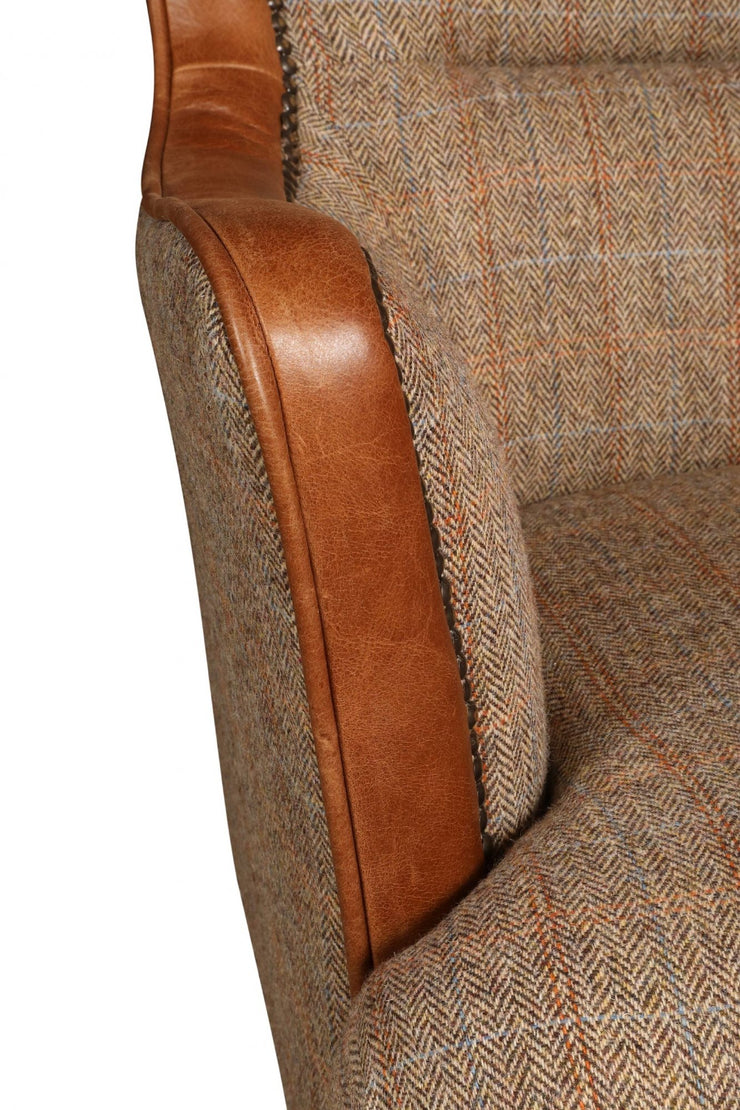 Ellis Snug Chair - Hunting Lodge Harris Tweed - FOR BEST PRICES VISIT US