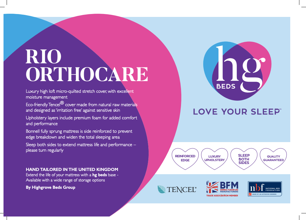 HG Rio Orthocare Mattress