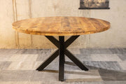 Rustic Kerela Mango 'Round' Table