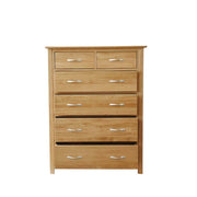 Newland Oak 2 Over 4 Chest of Drawers