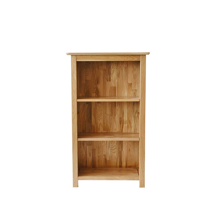 Newland Oak Low Narrow Bookcase