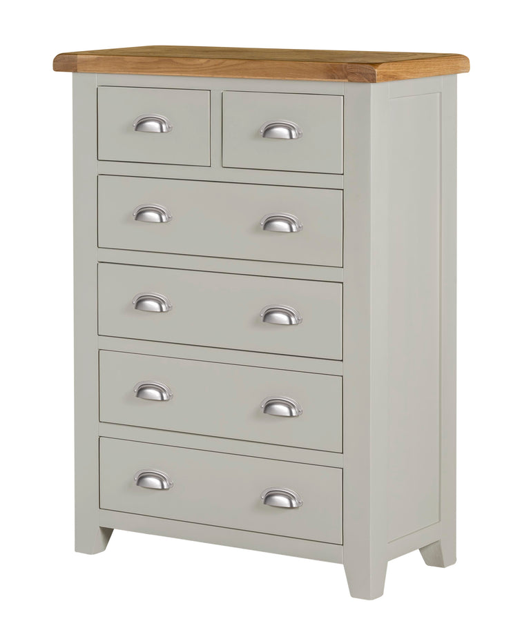 Wexford Grey 4 Plus 2 Chest of Drawers
