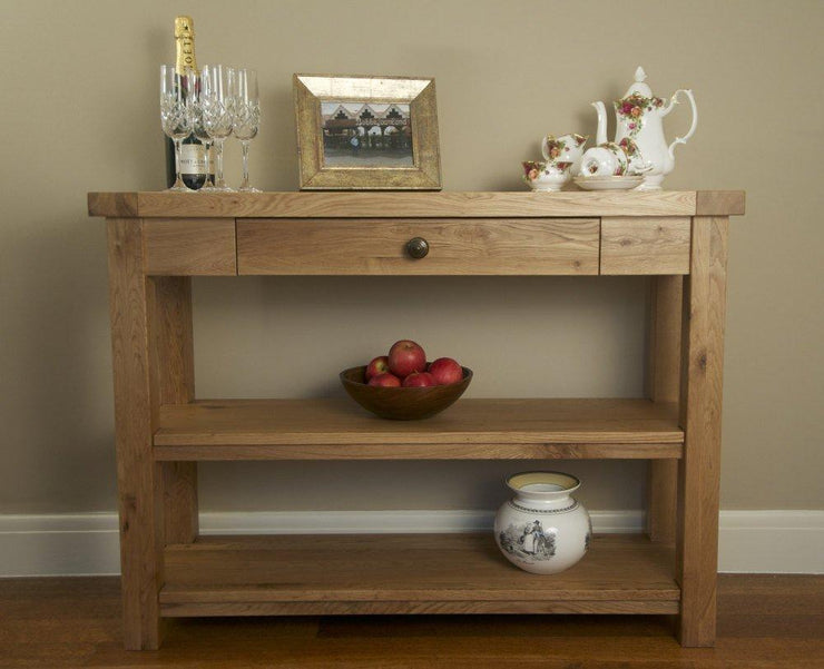 Wessex Oak Console Table