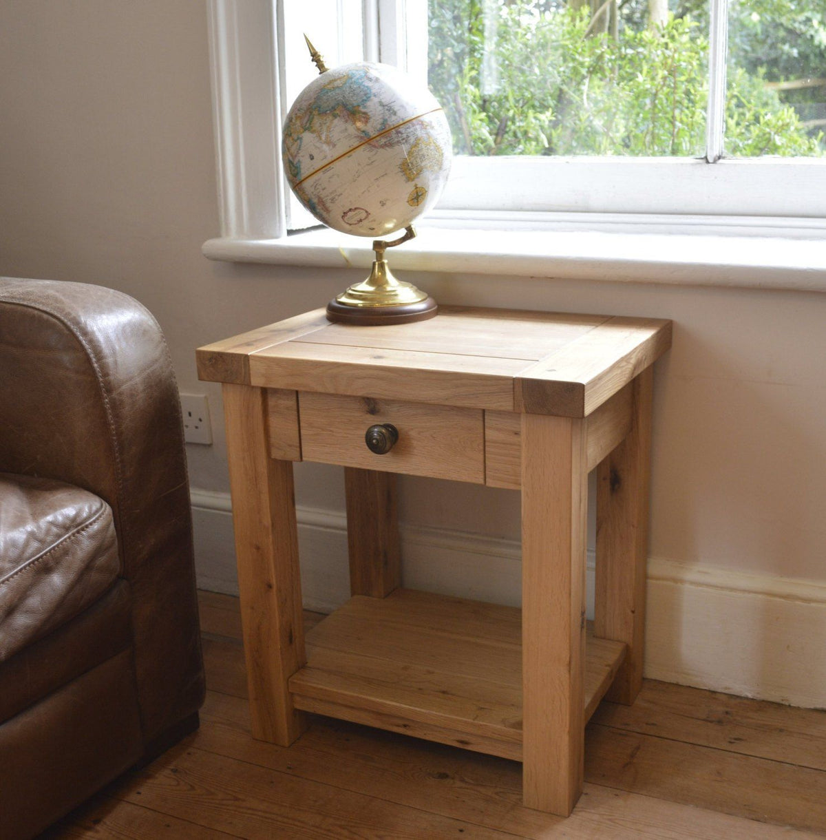 Wessex Oak Lamp Table