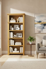 Wexford Oak Large Bookcase