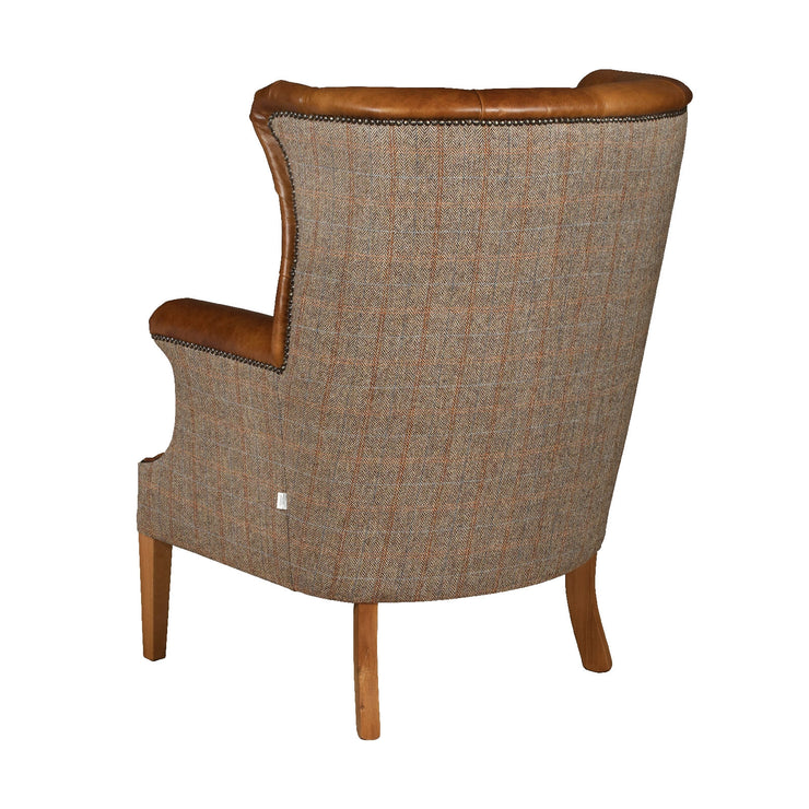 Winchester Chair - Hunting Lodge Harris Tweed - FOR BEST PRICES VISIT US