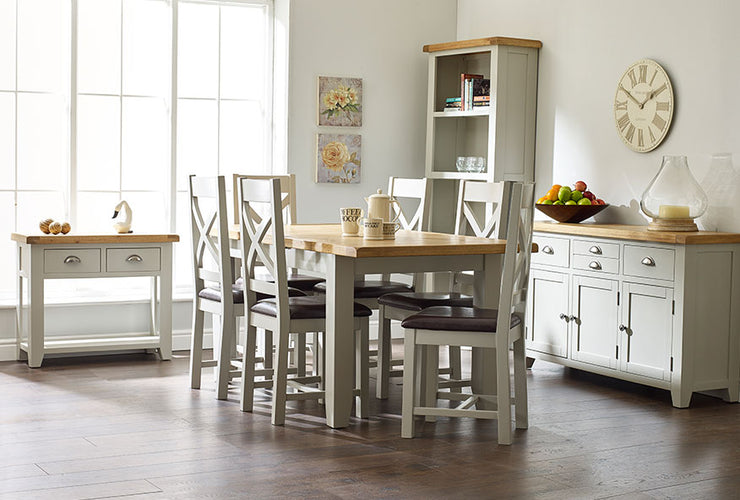 Wexford Grey Small Extending Dining Table